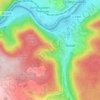 Mappa topografica Boxtal, altitudine, rilievo