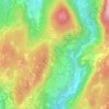 Mappa topografica Fornace, altitudine, rilievo