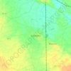Mappa topografica Carmiano, altitudine, rilievo