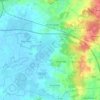 Mappa topografica 25785, altitudine, rilievo