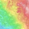 Mappa topografica Valle, altitudine, rilievo