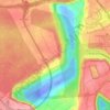 Mappa topografica Garzweiler, altitudine, rilievo