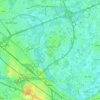 Mappa topografica Heusden, altitudine, rilievo