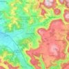 Mappa topografica 73072, altitudine, rilievo