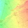 Mappa topografica Faridkot, altitudine, rilievo