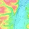 Mappa topografica Eltmannshausen, altitudine, rilievo