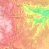 Mappa topografica городской округ Богданович, altitudine, rilievo