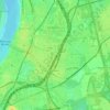 Mappa topografica Buchheim, altitudine, rilievo
