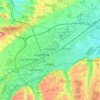 Mappa topografica Wels, altitudine, rilievo