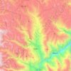 Mappa topografica Huari, altitudine, rilievo
