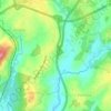 Mappa topografica Cabeçudos, altitudine, rilievo