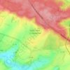 Mappa topografica Saint-Nom-la-Bretèche, altitudine, rilievo