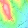 Mappa topografica Ballinvally, altitudine, rilievo