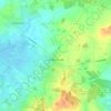 Mappa topografica Süderhastedt, altitudine, rilievo