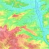 Mappa topografica Honhardt, altitudine, rilievo