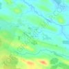 Mappa topografica Gorteen, altitudine, rilievo