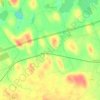 Mappa topografica Dooleague, altitudine, rilievo