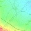 Mappa topografica Busseto, altitudine, rilievo