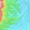 Mappa topografica Eichstetten, altitudine, rilievo