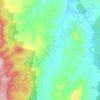 Mappa topografica Jerrabattgulla, altitudine, rilievo