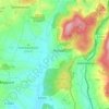 Mappa topografica Holzen, altitudine, rilievo