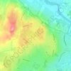 Mappa topografica Rahoon, altitudine, rilievo