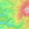 Mappa topografica Hillscheid, altitudine, rilievo
