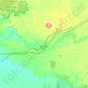 Mappa topografica Panmure, altitudine, rilievo