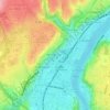 Mappa topografica 69009, altitudine, rilievo