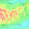 Mappa topografica Notaresco, altitudine, rilievo