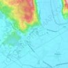 Mappa topografica Orgiano, altitudine, rilievo