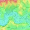 Mappa topografica Termes, altitudine, rilievo