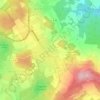 Mappa topografica Wallmerod, altitudine, rilievo