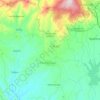 Mappa topografica São Vicente da Beira, altitudine, rilievo