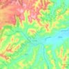 Mappa topografica Canale, altitudine, rilievo