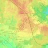 Mappa topografica Altes Lager, altitudine, rilievo