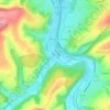 Mappa topografica Ixheim, altitudine, rilievo