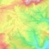 Mappa topografica Fürstenau, altitudine, rilievo