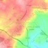 Mappa topografica Vilasante, altitudine, rilievo