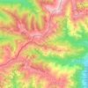 Mappa topografica Gravedona ed Uniti, altitudine, rilievo