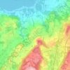 Mappa topografica Azzate, altitudine, rilievo