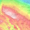 Mappa topografica Parco Nazionale dell'Alta Murgia, altitudine, rilievo