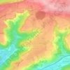 Mappa topografica Herlikofen, altitudine, rilievo