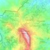 Mappa topografica Borgo Maggiore, altitudine, rilievo