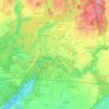 Mappa topografica Strausberg, altitudine, rilievo