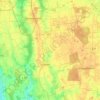 Mappa topografica 27251, altitudine, rilievo