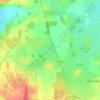 Mappa topografica Holnest, altitudine, rilievo