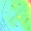 Mappa topografica Thornbrough, altitudine, rilievo