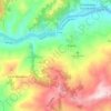 Mappa topografica Cavola, altitudine, rilievo