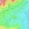 Mappa topografica Can Peguera, altitudine, rilievo